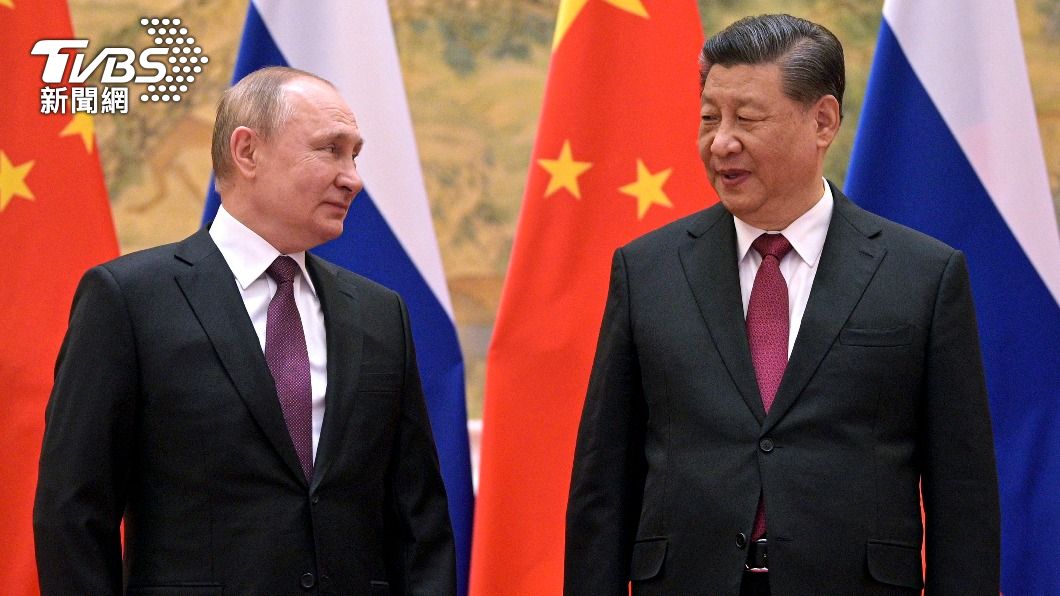 俄羅斯總統普欽與大陸國家主席習近平（右）。（圖／達志影像美聯社）