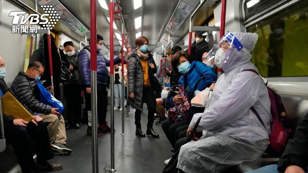 香港新冠疫情嚴峻。（圖／達志影像美聯社）