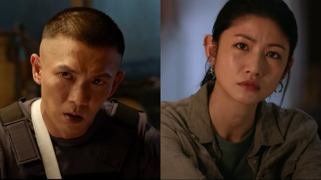 黃尚禾與李千那在電影《少年吔》中扮演一對刑警情侶。（圖／翻攝自YouTube）
