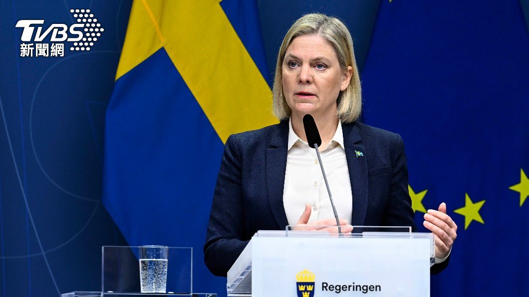 瑞典宣布提供軍需給烏克蘭。（圖／達志影像美聯社）