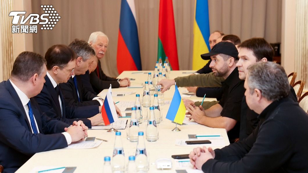 烏克蘭與俄羅斯3/1進行第一次停火談判。（圖／達志影像美聯社）