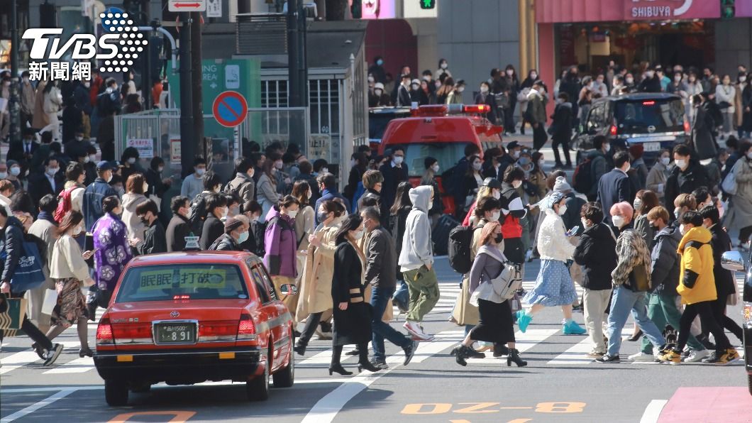日本東京單日新增逾1萬確診。（圖／達志影像美聯社）