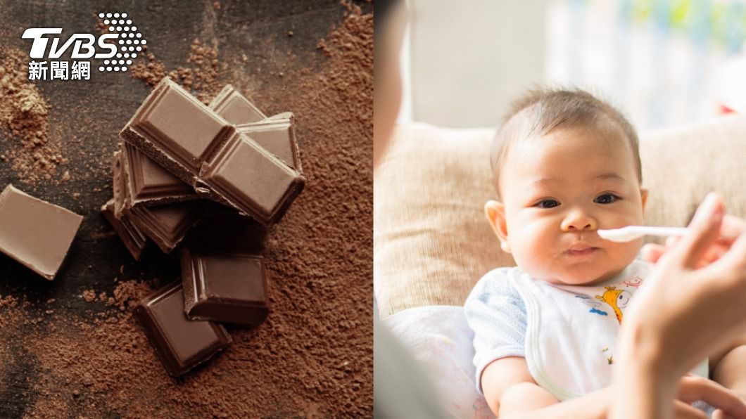 巧克力含有咖啡因不適合給年紀較小的孩子吃。（示意圖／shutterstock達志影像）