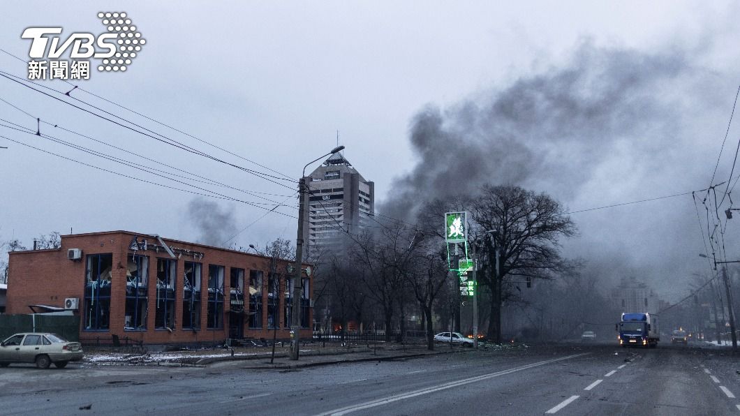 美官員指俄軍在基輔攻勢停滯。（圖／達志影像路透社）