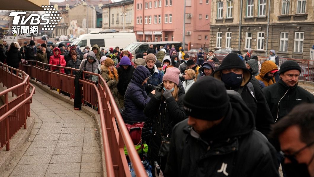 近83萬6000難民出逃烏克蘭。（圖／達志影像美聯社）