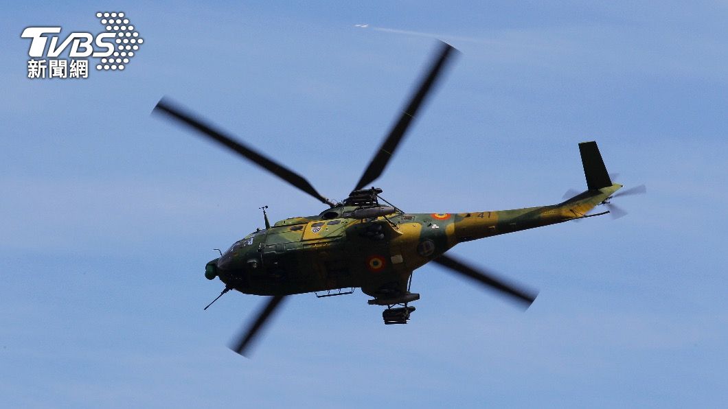 羅馬尼亞搜救直升機墜毀，機上7人全數罹難。（示意圖／達志影像歐新社）