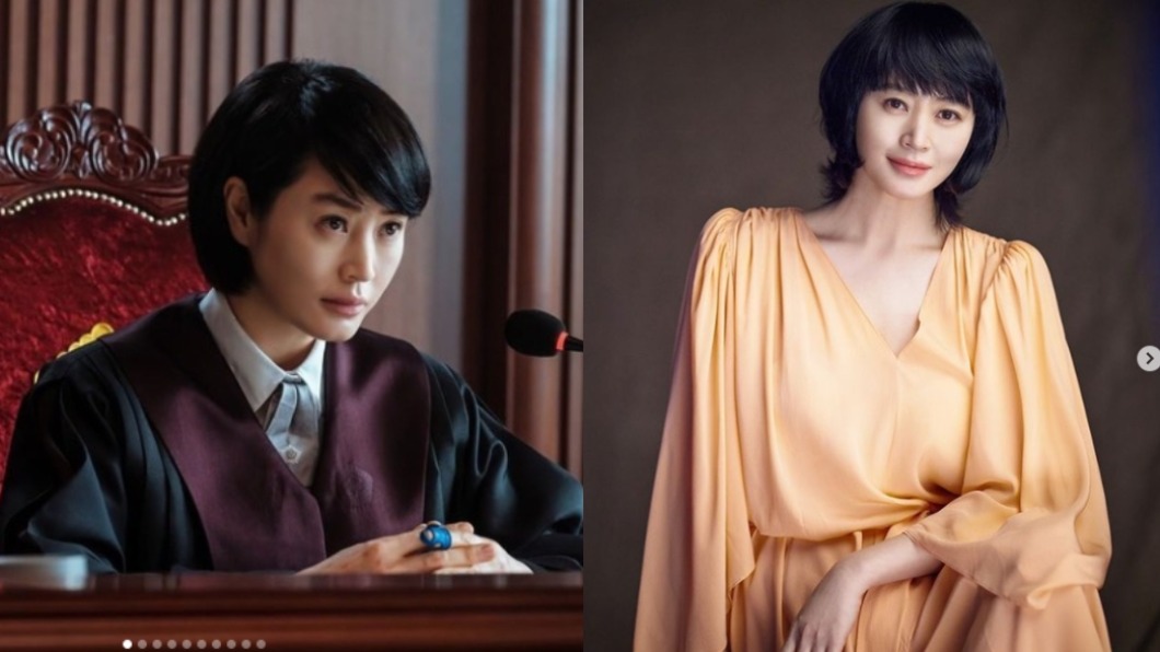 金惠秀在《少年法庭》飾演冷面法官。（圖／翻攝自kimhyesoo_signal IG）