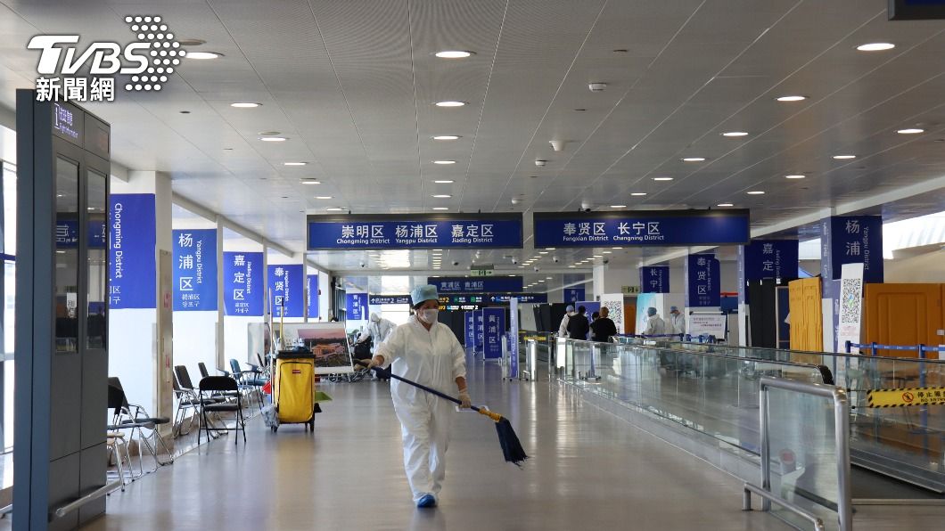 圖為上海浦東機場。（圖／中央社）