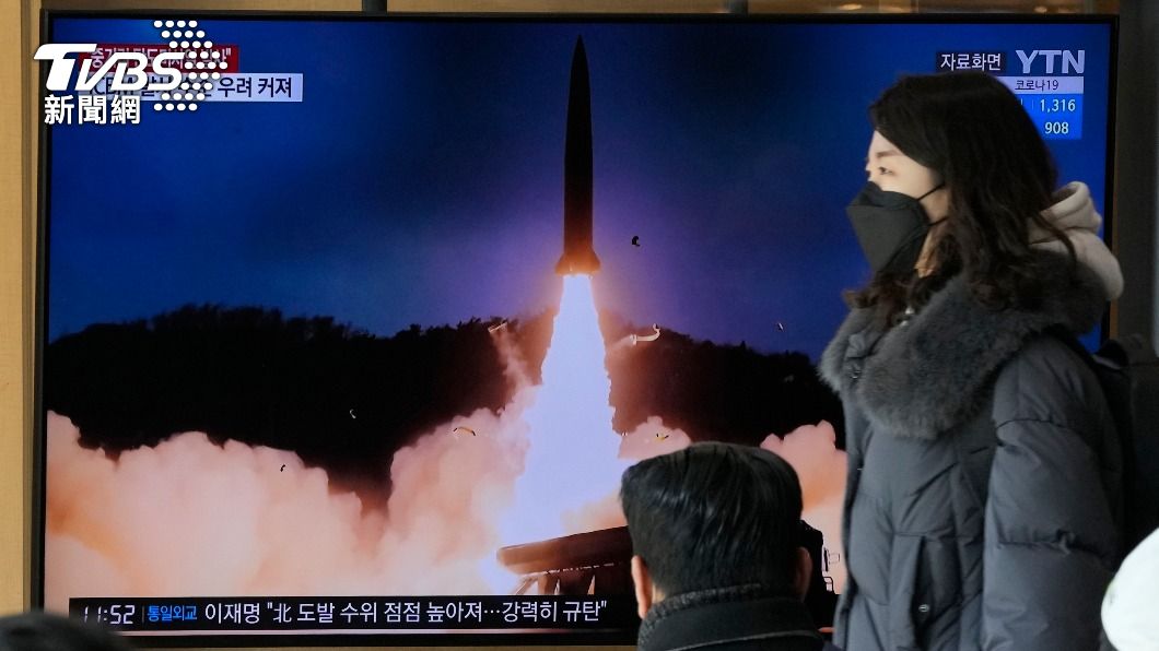北韓今日上午再度發度不明飛行器。（示意圖／達志影像美聯社）