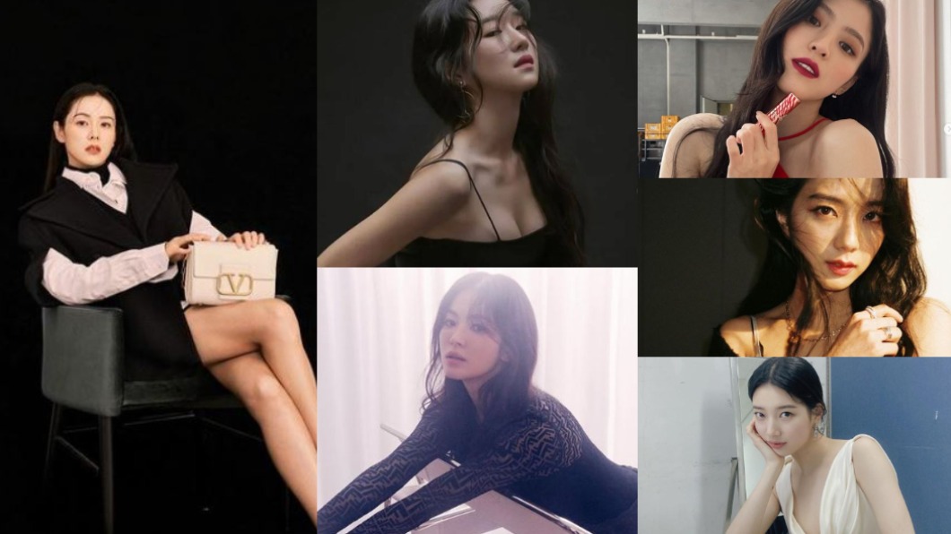 「King Choice」2022年南韓最美女演員排名出爐。（圖／翻攝自孫藝真、徐睿知、宋慧喬、韓韶禧、Jisoo、秀智IG）