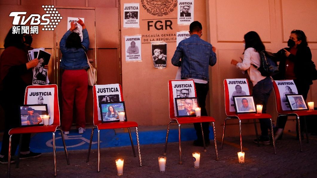墨西哥此前已累積5名新聞工作者遭謀殺。（圖／達志影像路透社）
