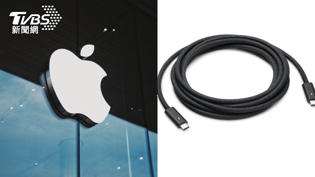 蘋果推出新款連接線。（示意圖／shutterstock 達志影像、翻攝自蘋果官網）