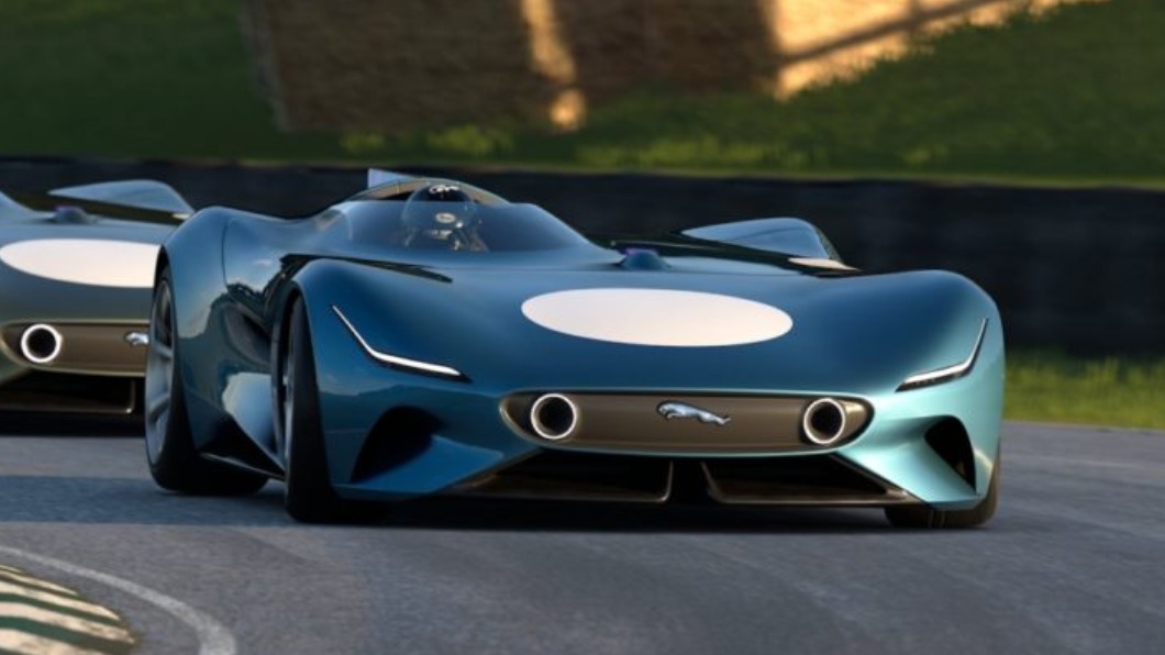 Vision Gran Turismo是為了最新的遊戲《跑車浪漫旅 7》所打造的虛擬概念車款。（圖／翻攝自Jaguar官網）