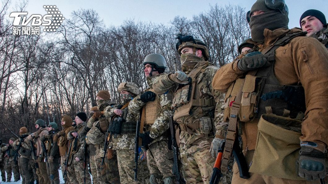 烏克蘭首都基輔西北部的戰鬥仍持續。（圖／達志影像美聯社）