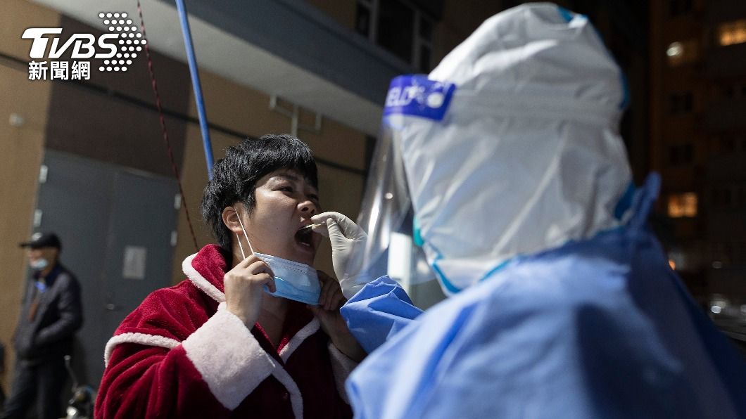 上海疫情持續，官方發布防疫措施。（圖／達志影像美聯社）
