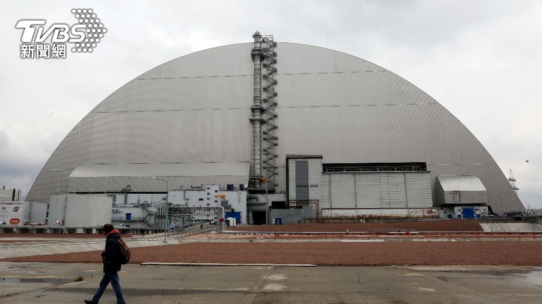 烏克蘭車諾比核電廠。（圖／達志影像美聯社）