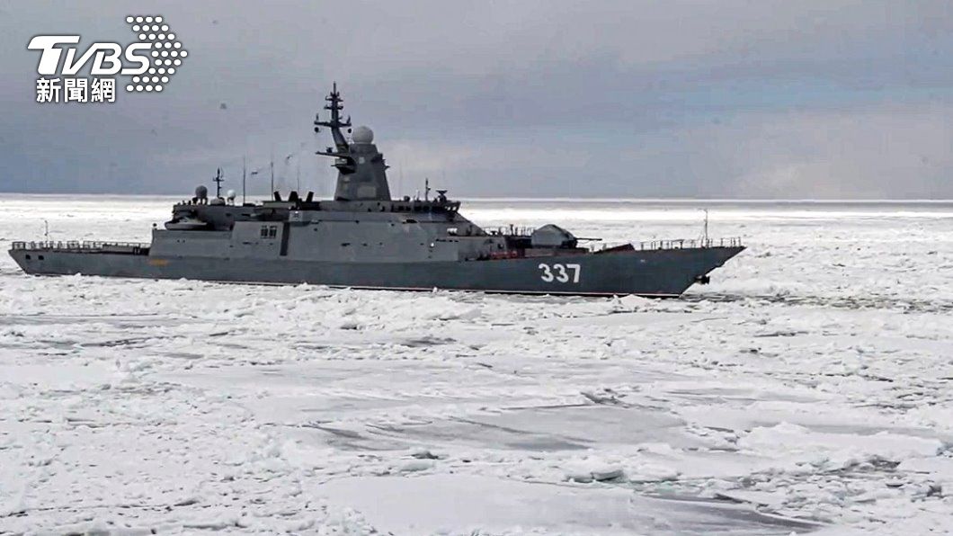 俄羅斯登陸艦。（照片來源：AP）