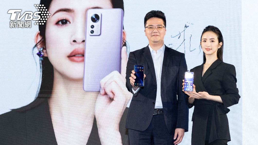 0負評女神林依晨為Xiaomi 12系列品牌大使。（圖／TVBS）
