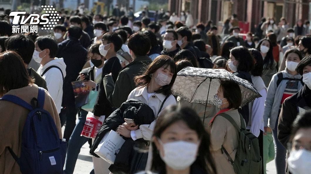 日本解除防疫管制。（圖／達志影像美聯社）