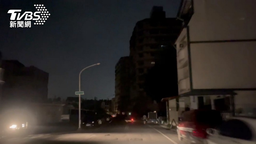 地震導致屏東市區部分住戶停電。（示意圖／TVBS資料畫面）