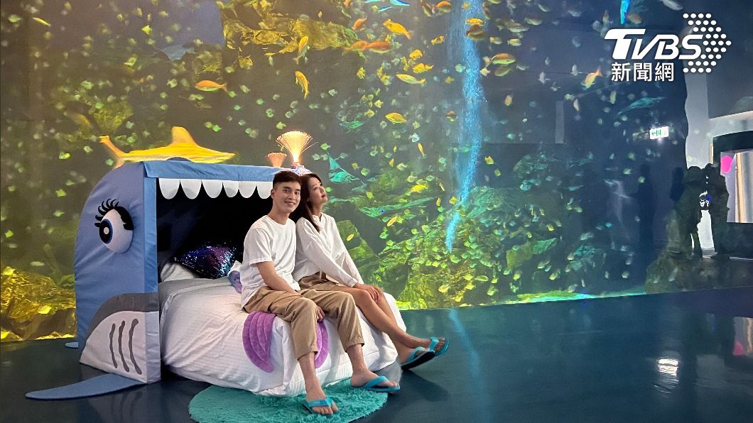 COZZI Blu和逸飯店·桃園館與橫浜八景島都會型水生公園Xpark推出「宿海奇遇 Blu Night」五星級套裝專案。（圖／葉韋辰攝）