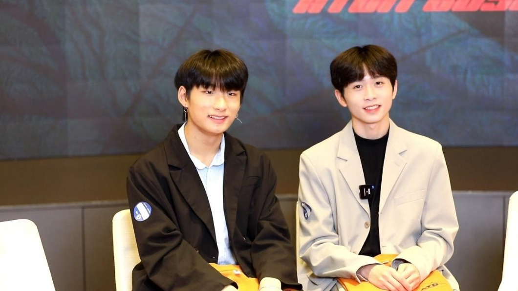 選手范范（左）年紀只有16歲，劉浩文（右）曾在韓國擔任3年的練習生。（圖／野火娛樂提供）