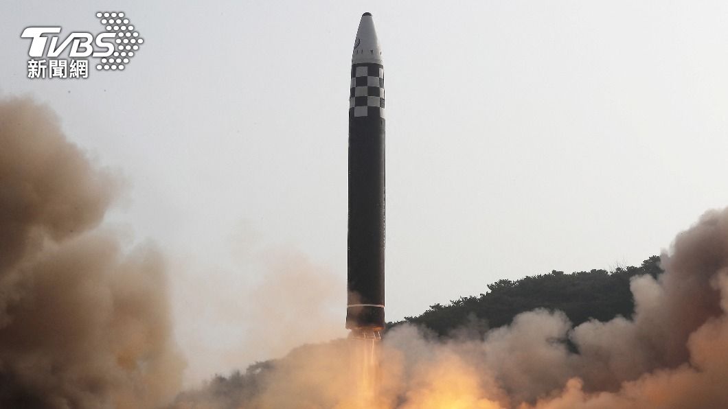 北韓試射洲際彈道飛彈。（圖／達志影像路透社）