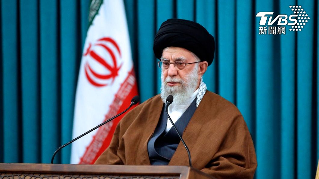 伊朗最高領袖哈米尼。（圖／達志影像美聯社）