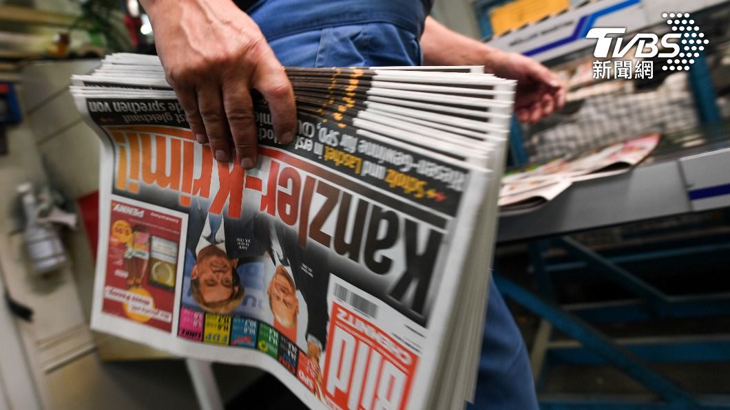 畫報（Bild）是德國發行量最大的報紙。（圖／達志影像路透社）