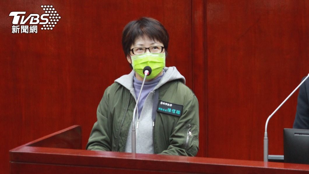 台北市勞動局長陳信瑜日前捲入公開助選風波。（圖／TVBS）