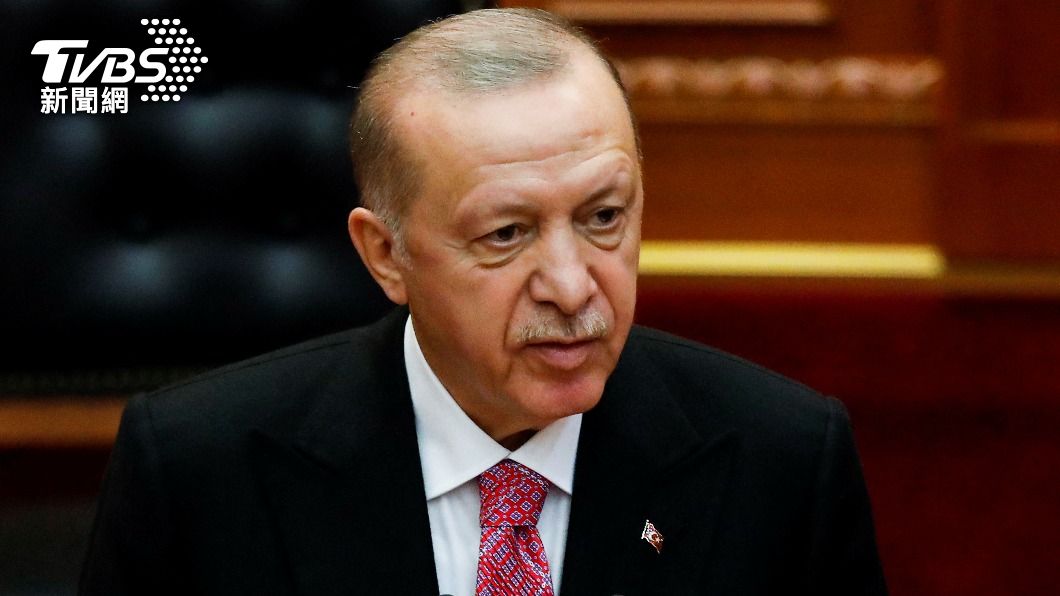 土耳其總統艾爾段。（圖／達志影像路透社）