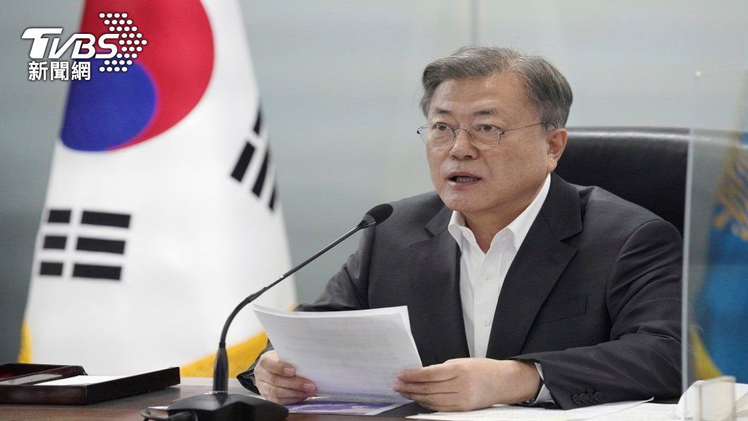 南韓總統文在寅。（照片來源：AP）