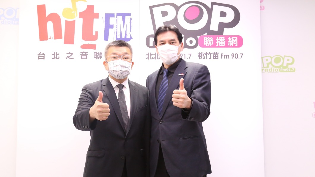 蔡其昌今接受廣播節目專訪，談及台中市長選舉。（圖／「POP撞新聞」提供）