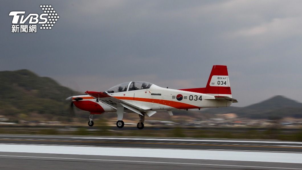 KT-1教練機為首款南韓自主研發機型。（圖／達志影像歐新社）