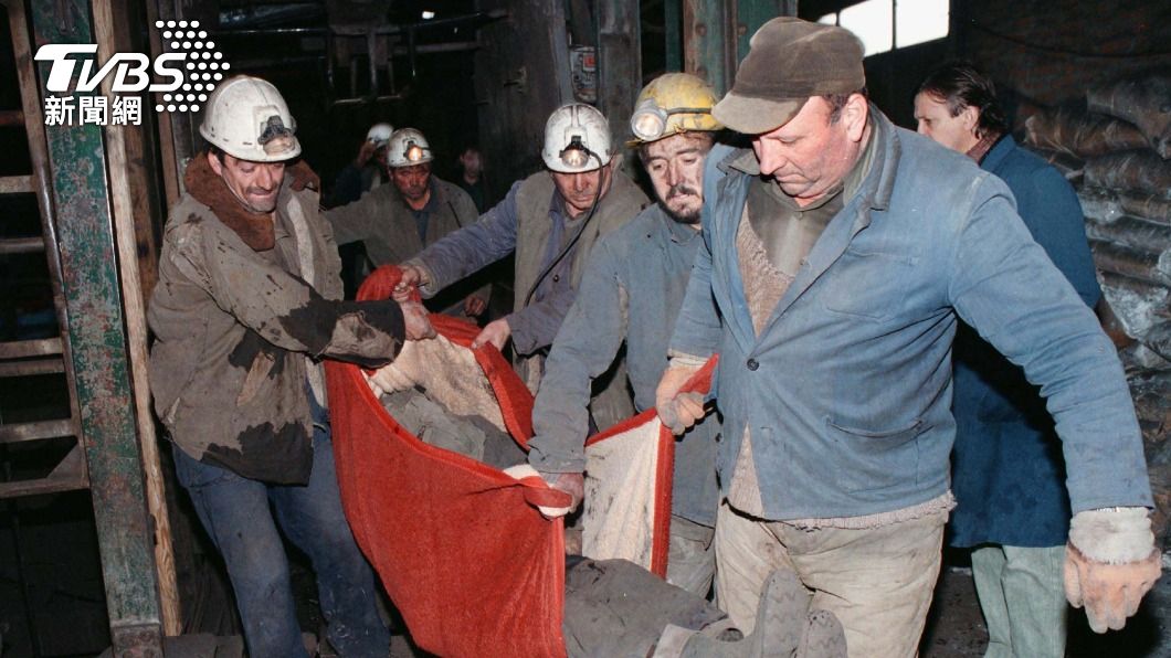 塞爾維亞Soko礦坑又傳出爆炸。（1998年資料畫面／達志影像路透社）