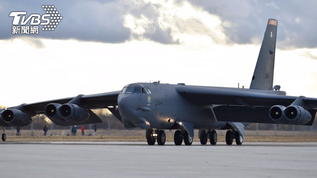 美國用可攜核B-52回應俄機掛核彈侵犯瑞典領空。（示意圖／達志影像美聯社）