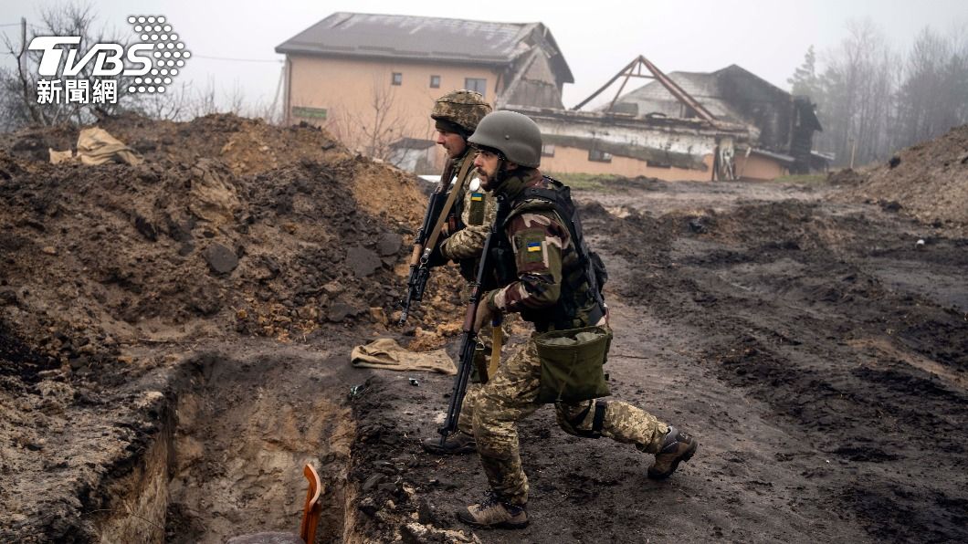 烏克蘭暫停招募外國戰士。（圖／達志影像美聯社）