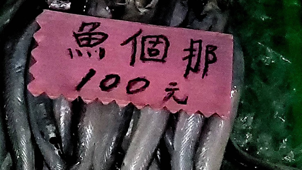 有網友好奇到東港魚市場看到「那個魚」究竟是什麼魚。（圖／翻攝自爆廢公社二館）