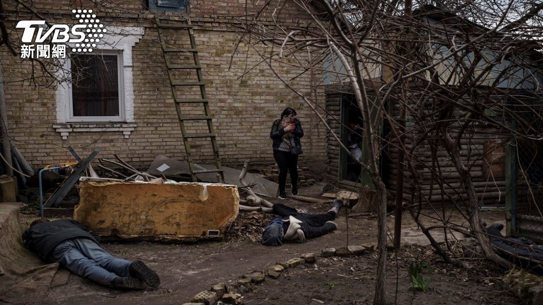 烏克蘭平民遭俄軍殺害。（照片來源：AP）