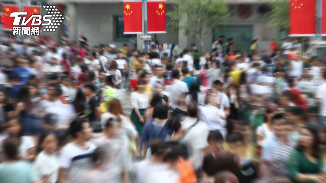 中國2021年出現了人口自然負成長的現象。（示意圖／shutterstock達志影像）