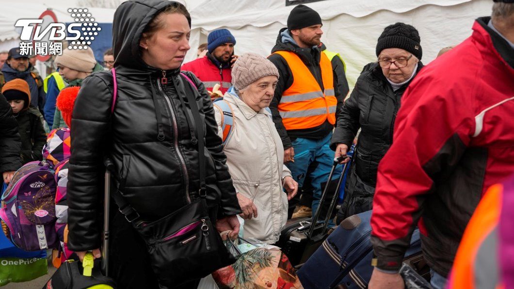 烏克蘭難民。（照片來源：AP）