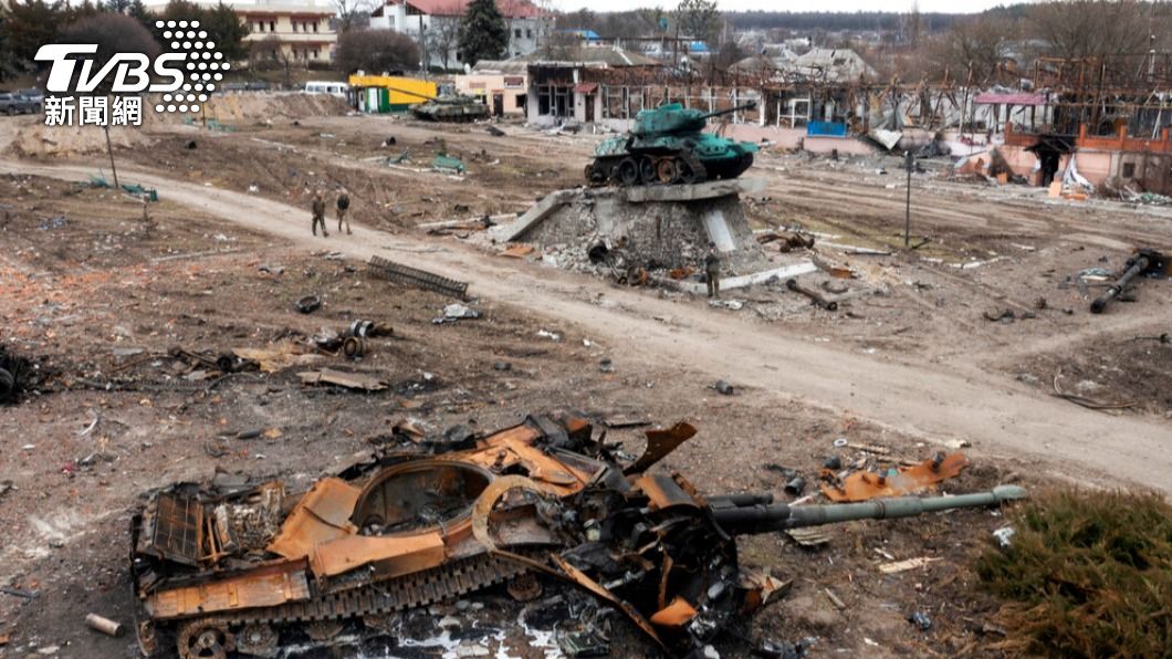 柴可夫斯基於烏克蘭故居便廢墟。（圖／達志影像美聯社）