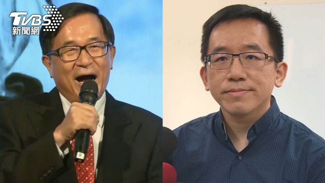 前總統陳水扁、扁子陳致中。（圖／TVBS資料畫面）