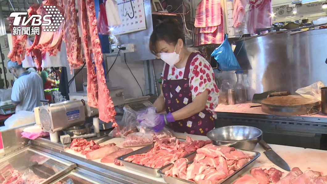 許多婆媽喜歡到市場買豬肉。（示意圖，與本新聞無關／TVBS）