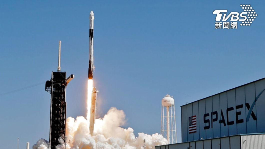 SpaceX的獵鷹9號發射升空。（圖／達志影像美聯社）