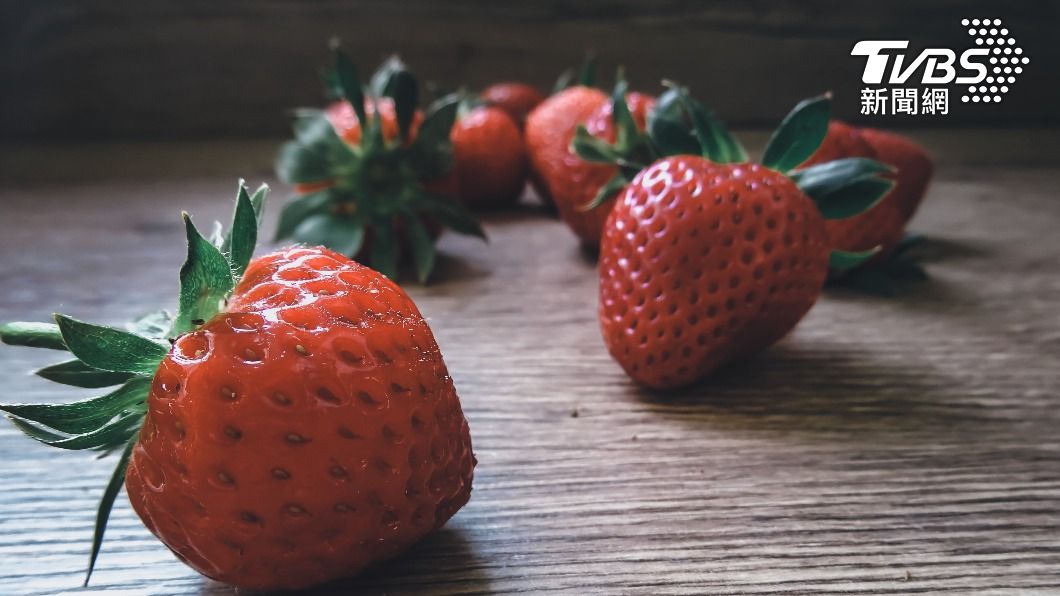 美國公布農藥殘留最多的水果是草莓。（示意圖／shutterstock達志影像）