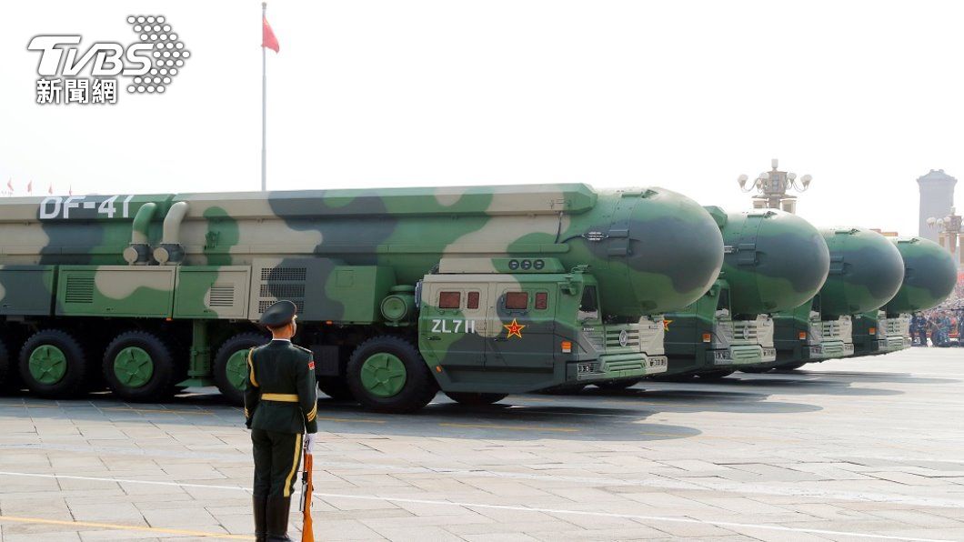 中國大陸加快擴張核武。（圖／路透社）