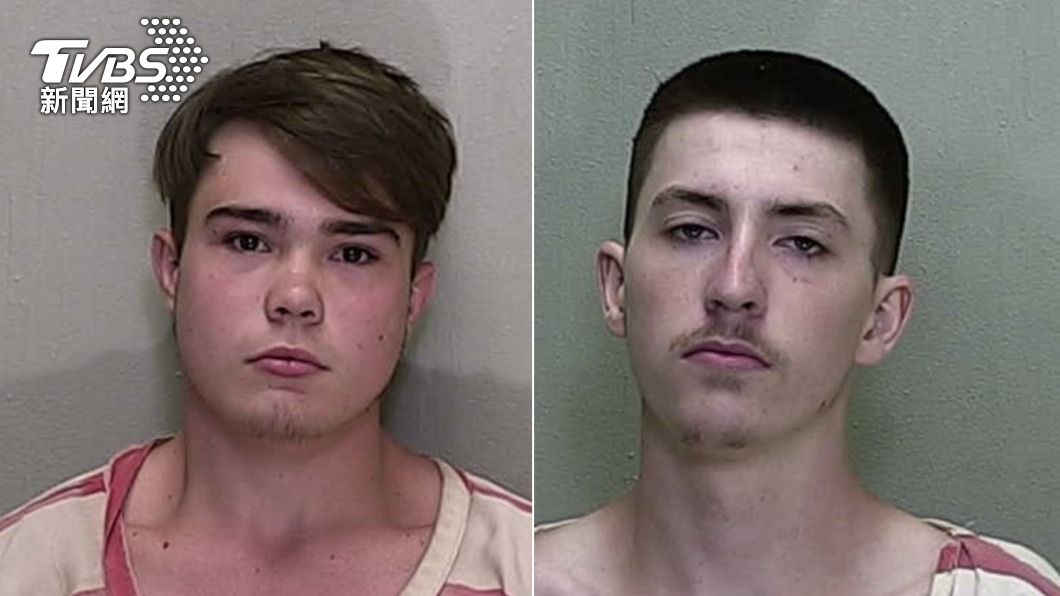 約書亞（左）誤殺好友，目擊者科頓（右）則因提供警方假訊息遭逮捕。（圖／翻攝自Belleview Police Department Facebook）