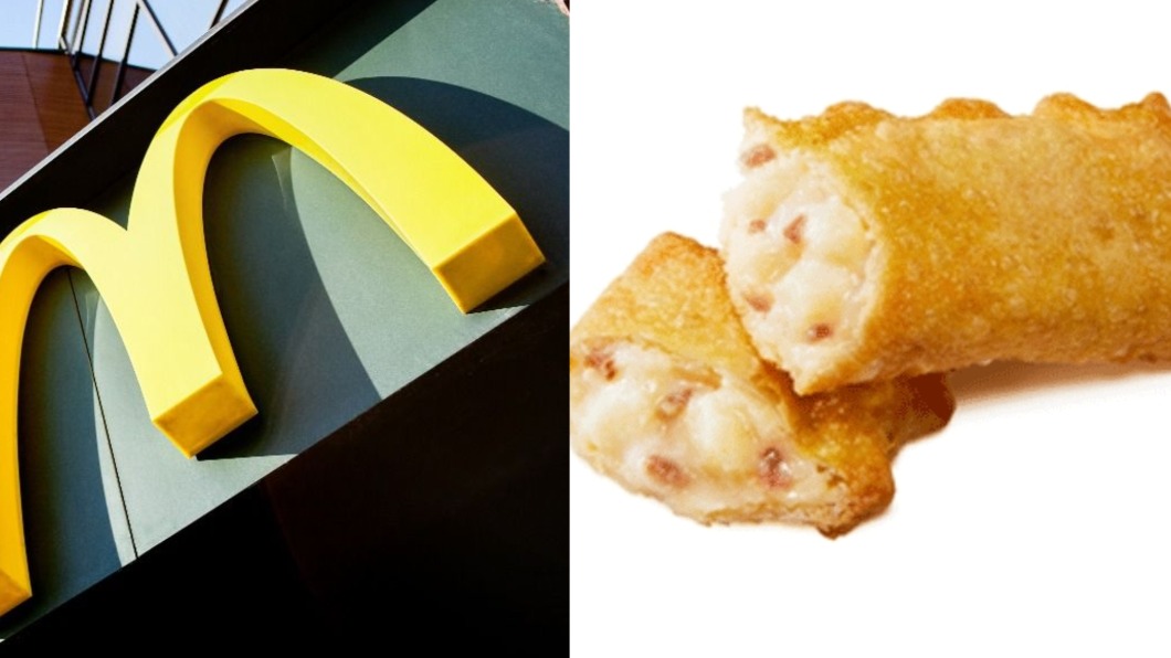 日本麥當勞推出期間限定「馬鈴薯培根派」。（圖／shutterstock 達志影像、翻攝自日本麥當勞官網）