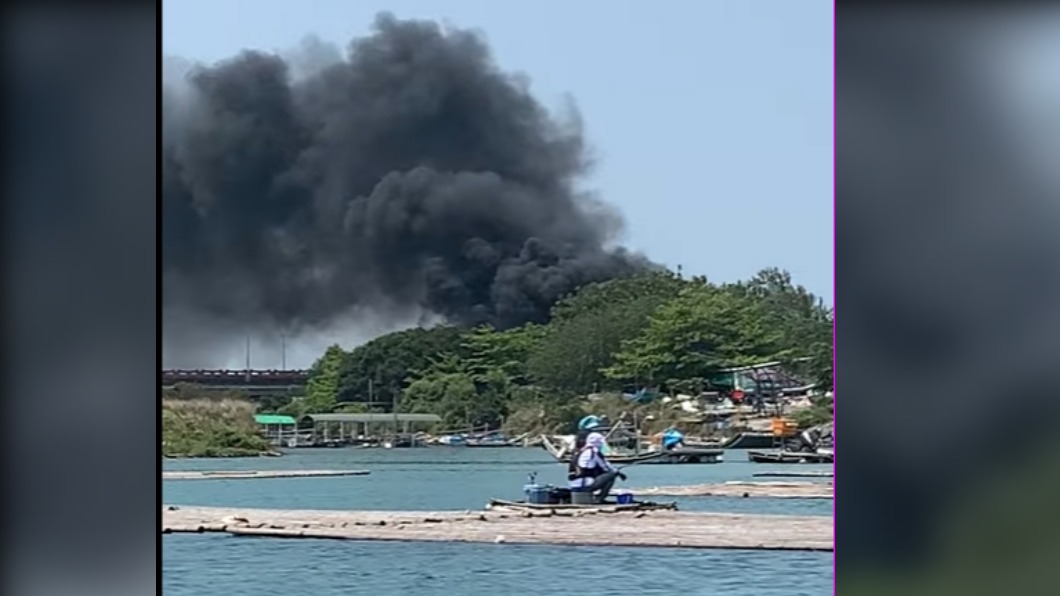 台江國家公園大火。（圖／翻攝自爆料公社）